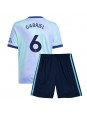 Arsenal Gabriel Magalhaes #6 Tredjedraktsett Barn 2024-25 Korte ermer (+ bukser)